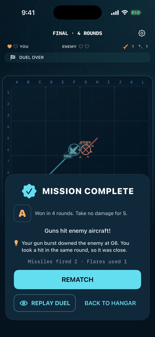 Mission complete with grade A